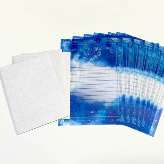 柴尾shibao 蒼月的便箋 (信封信紙組)