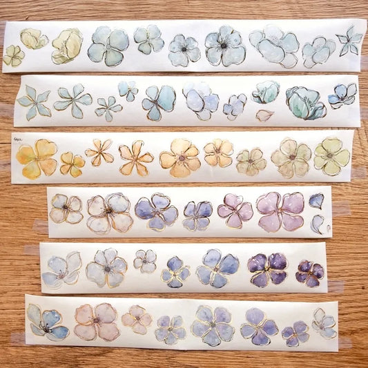 仙女丸 Fairy maru 花花特別版 紙膠帶 (2種材質)