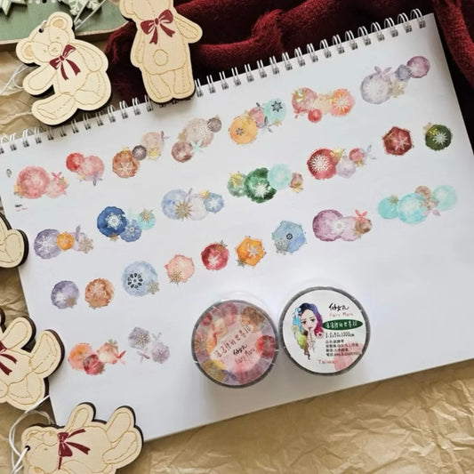 仙女丸 Fairy maru 泡泡裡的世界10 紙膠帶 (4種)