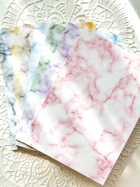 大理石 雙面便箋本 A5