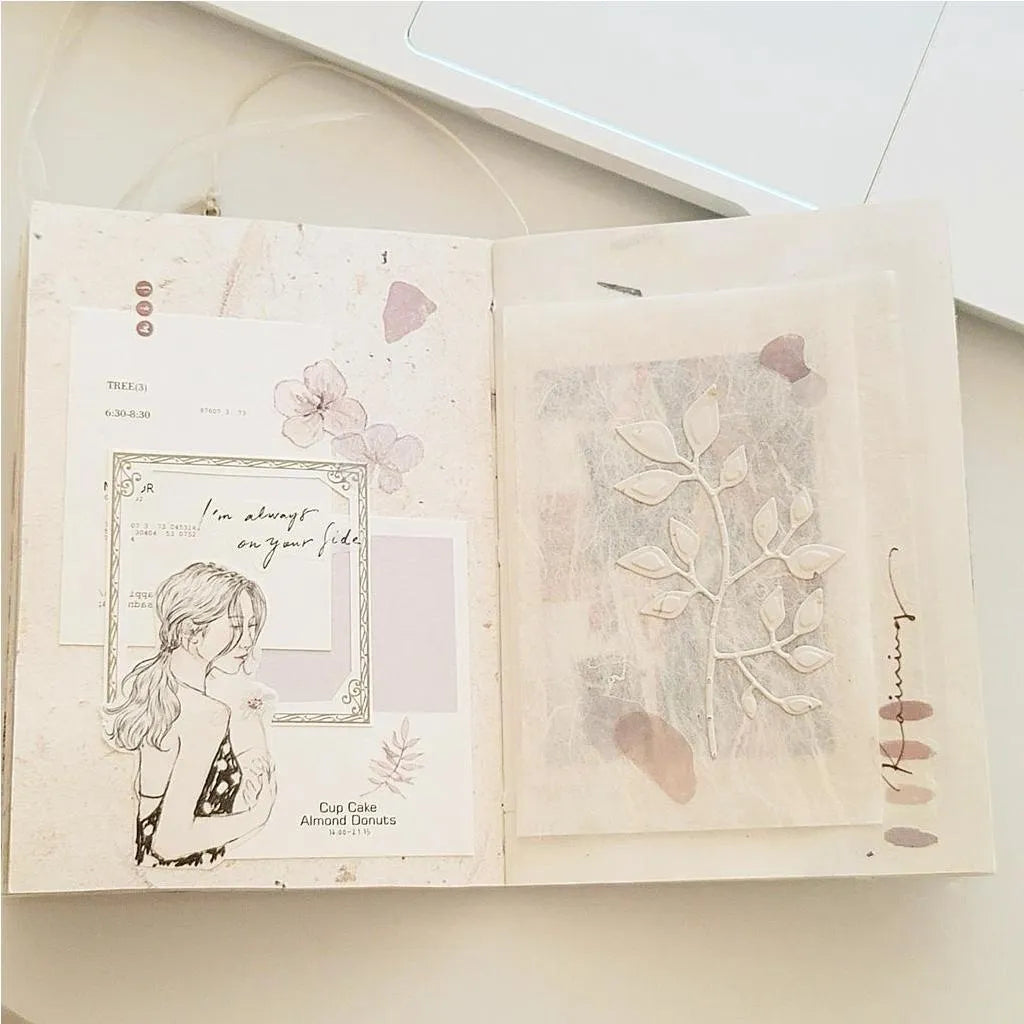 莫蘭迪色色塊 透明貼紙包