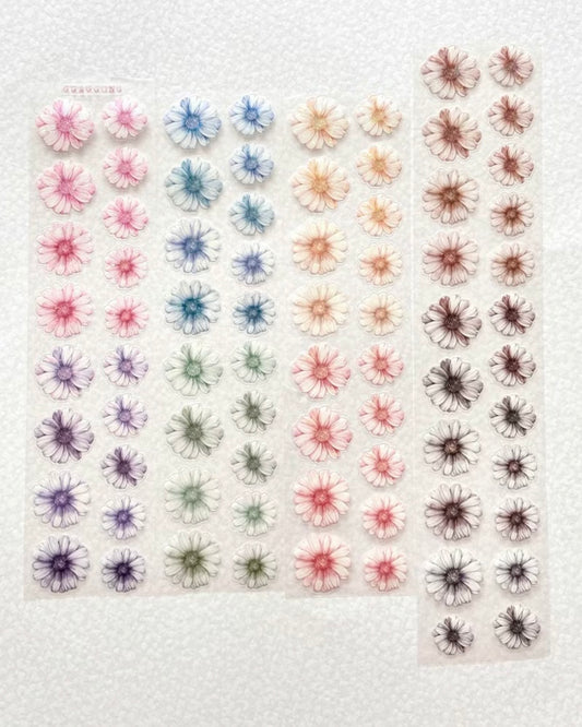 陽光雛菊 亮面PET紙膠帶 (割型)