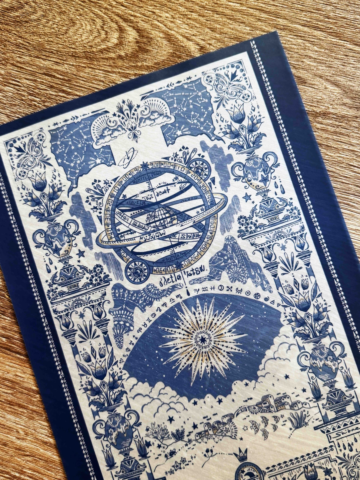 柴尾shibao 一番星 半透明海報 (A4)