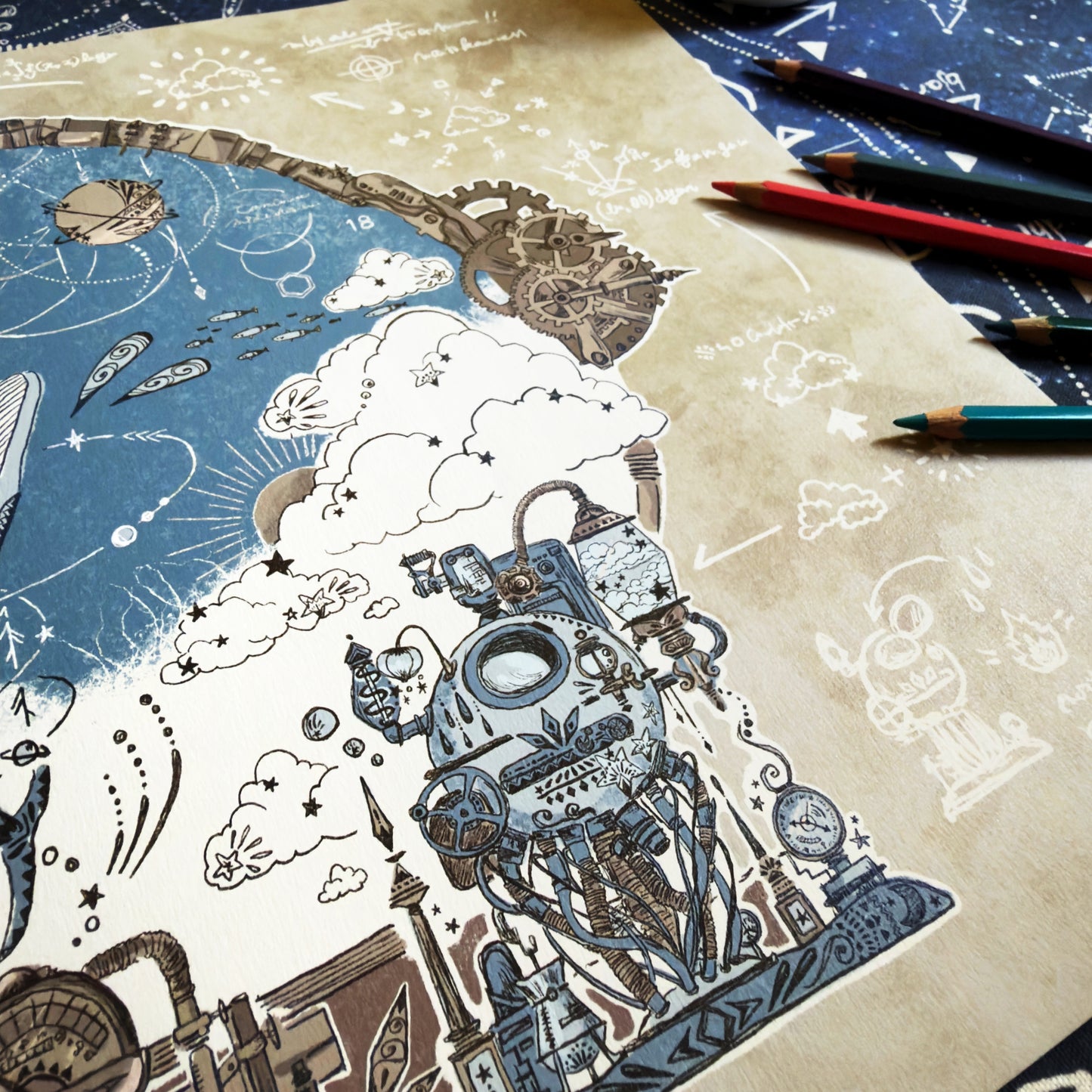 柴尾shibao 星雲製造機 海報