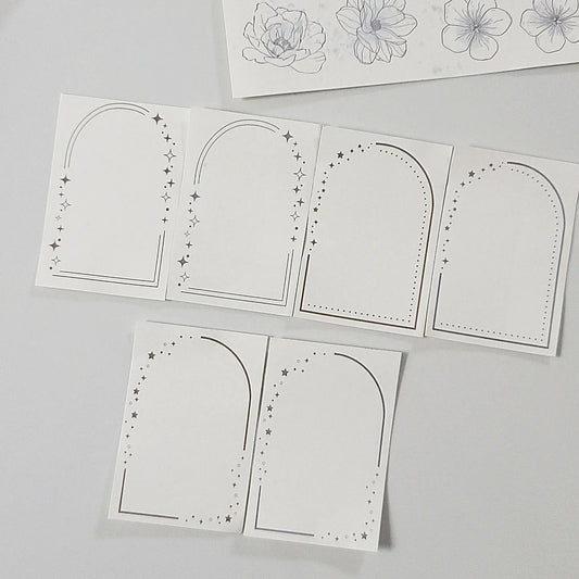 星星拱門貼紙組