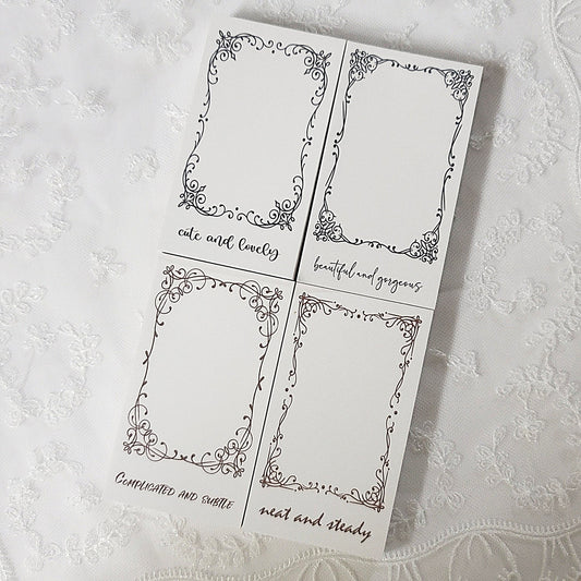 迷你塔羅牌便箋本套組