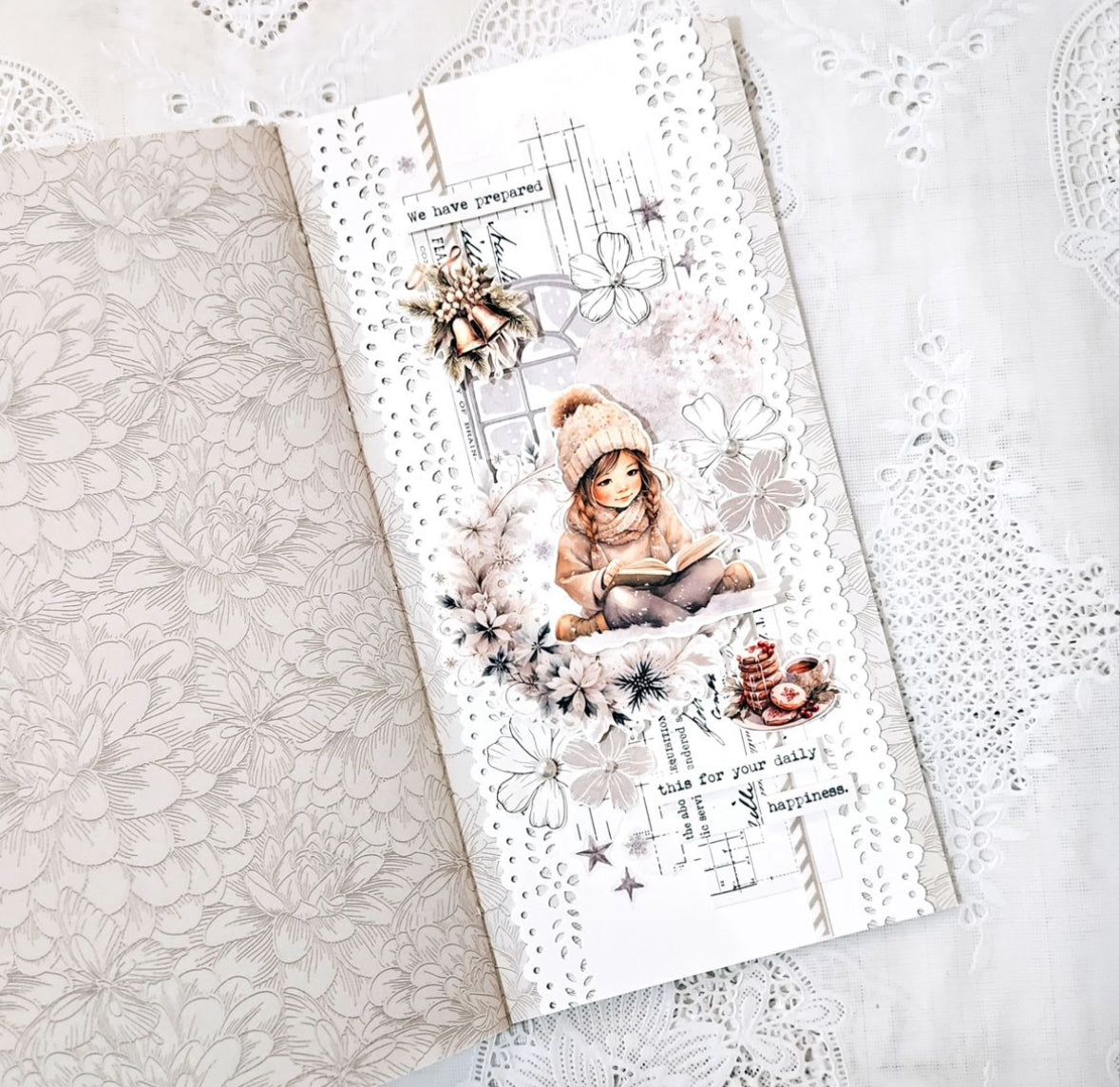 雪季的孩子 模造紙貼紙包