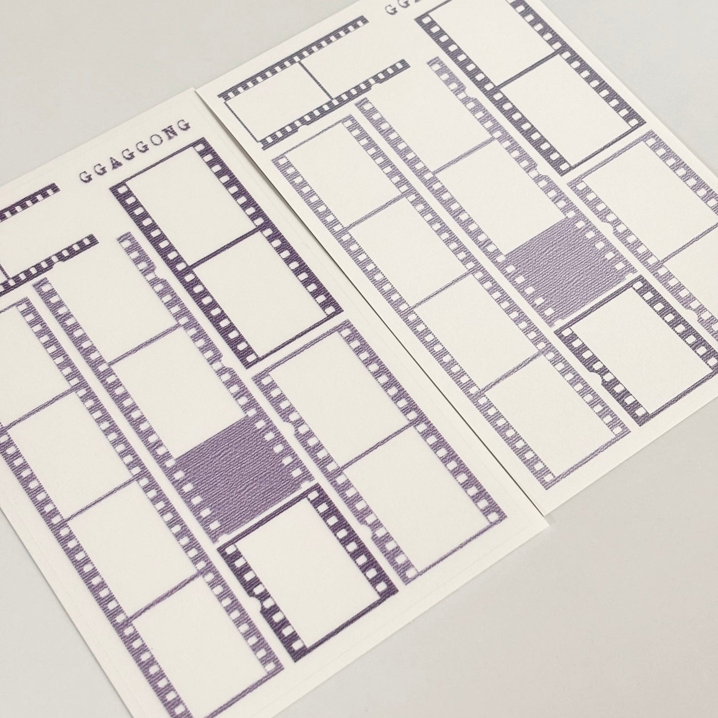 彩色底片膠卷貼紙 模造紙