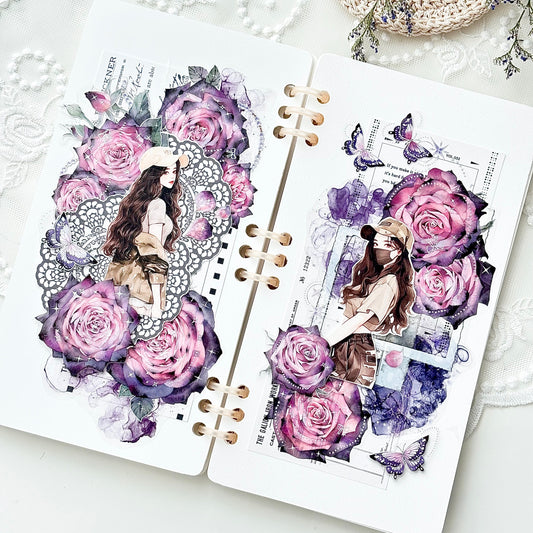 迷彩女孩 貼紙包