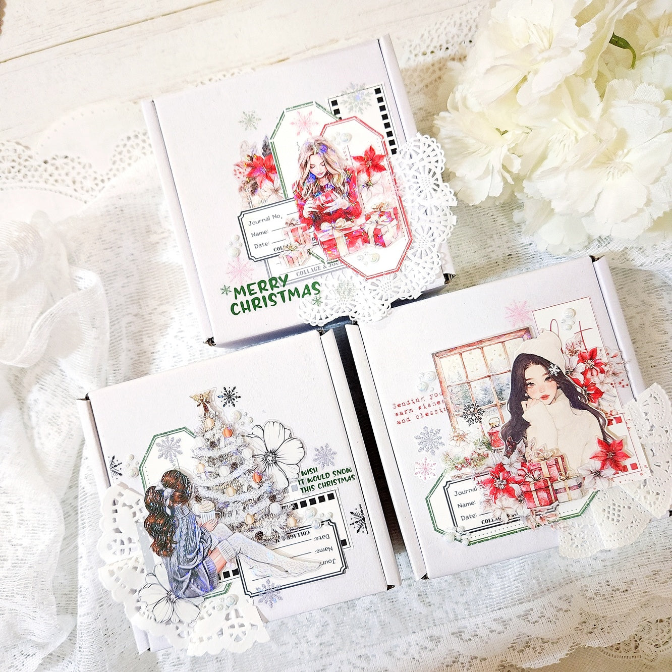 銀色鈴鐺聖誕 立體亮面PET紙膠帶