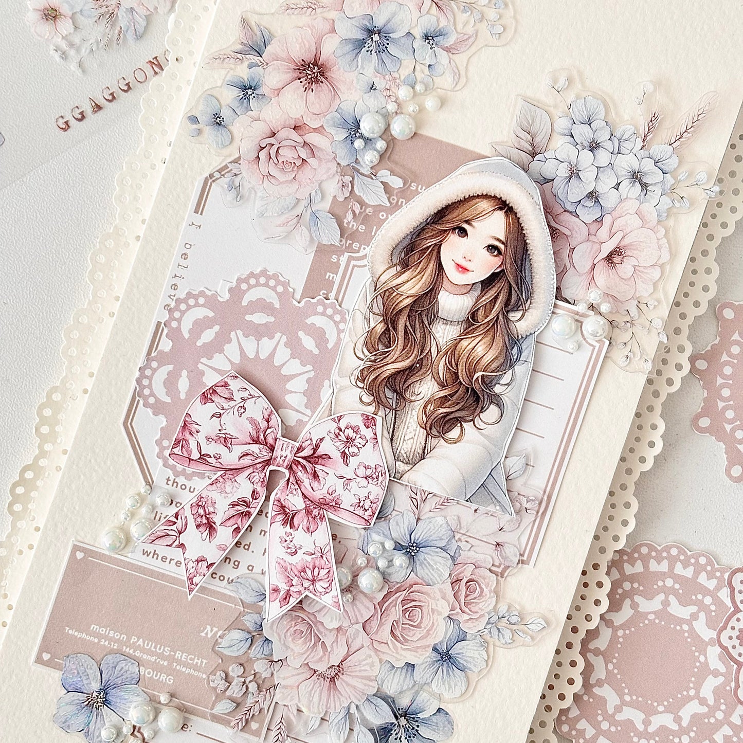 半刻字 便箋紙本 特殊色