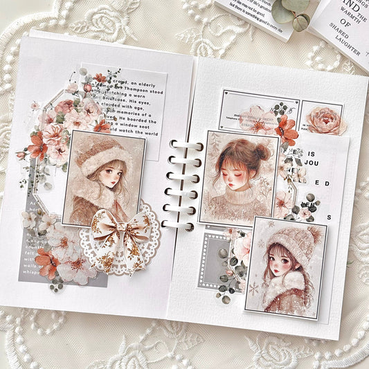 半刻字 便箋紙本 特殊色