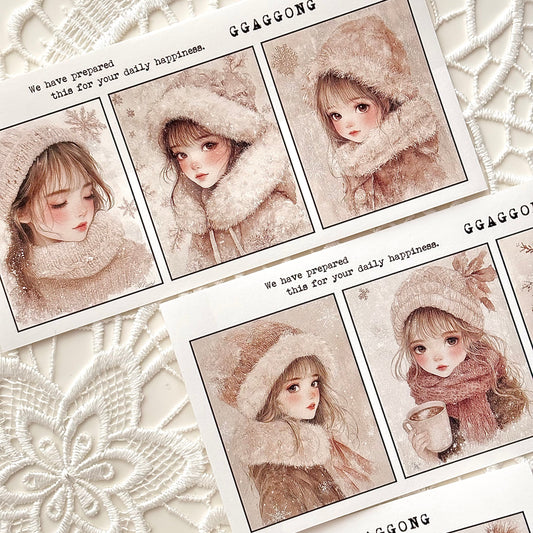 雪花孩童vol.2 模造紙貼紙包