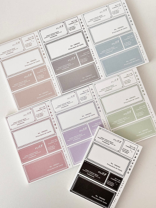 標籤POP ver.3 便箋紙本