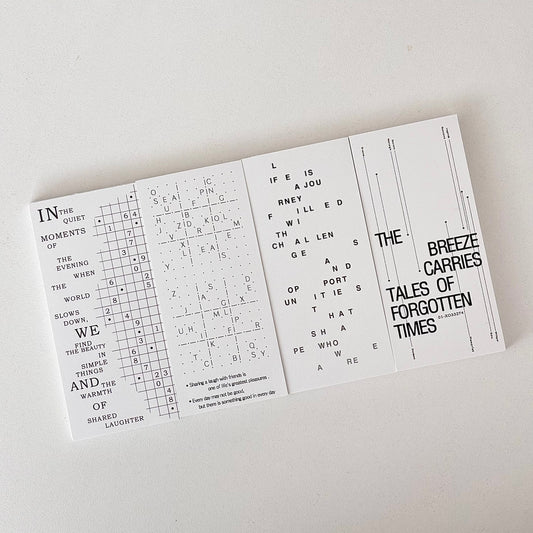 文字背景 便箋紙本