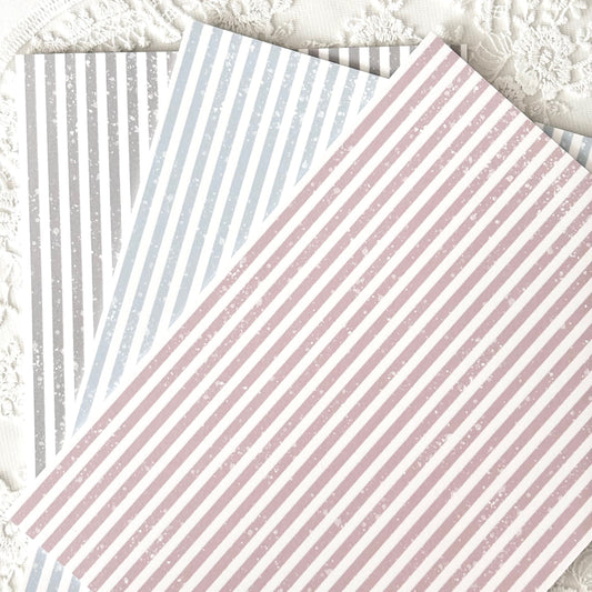 條紋背景紙 A5/雙面
