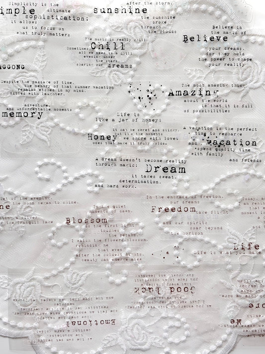 刻字 PET紙膠帶 (割型)