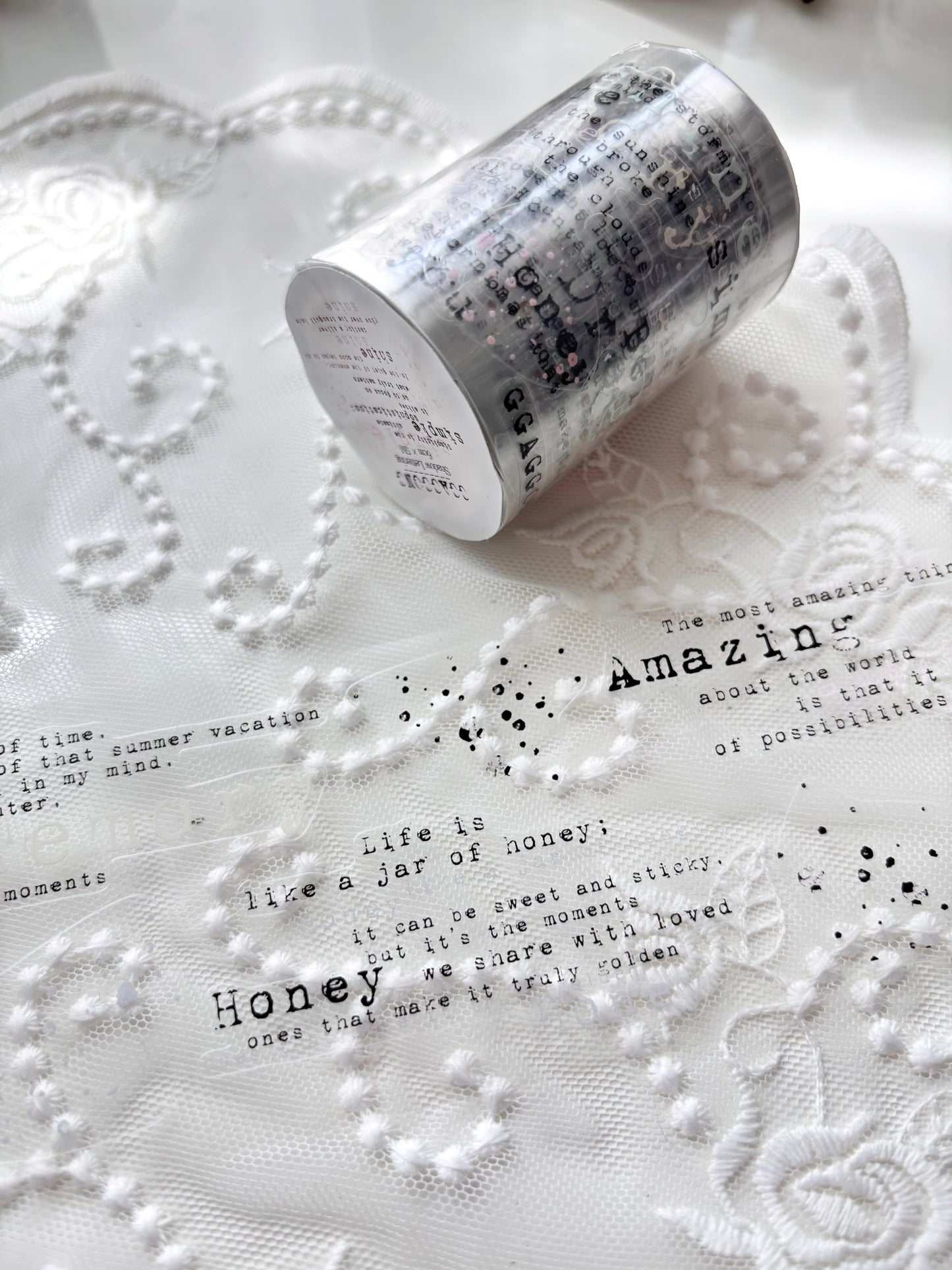 刻字 PET紙膠帶 (割型)