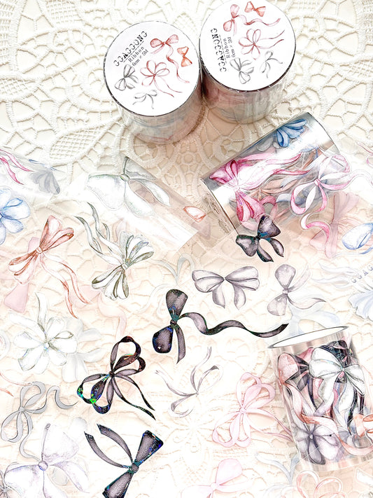 緞帶 亮面PET紙膠帶 (割型)