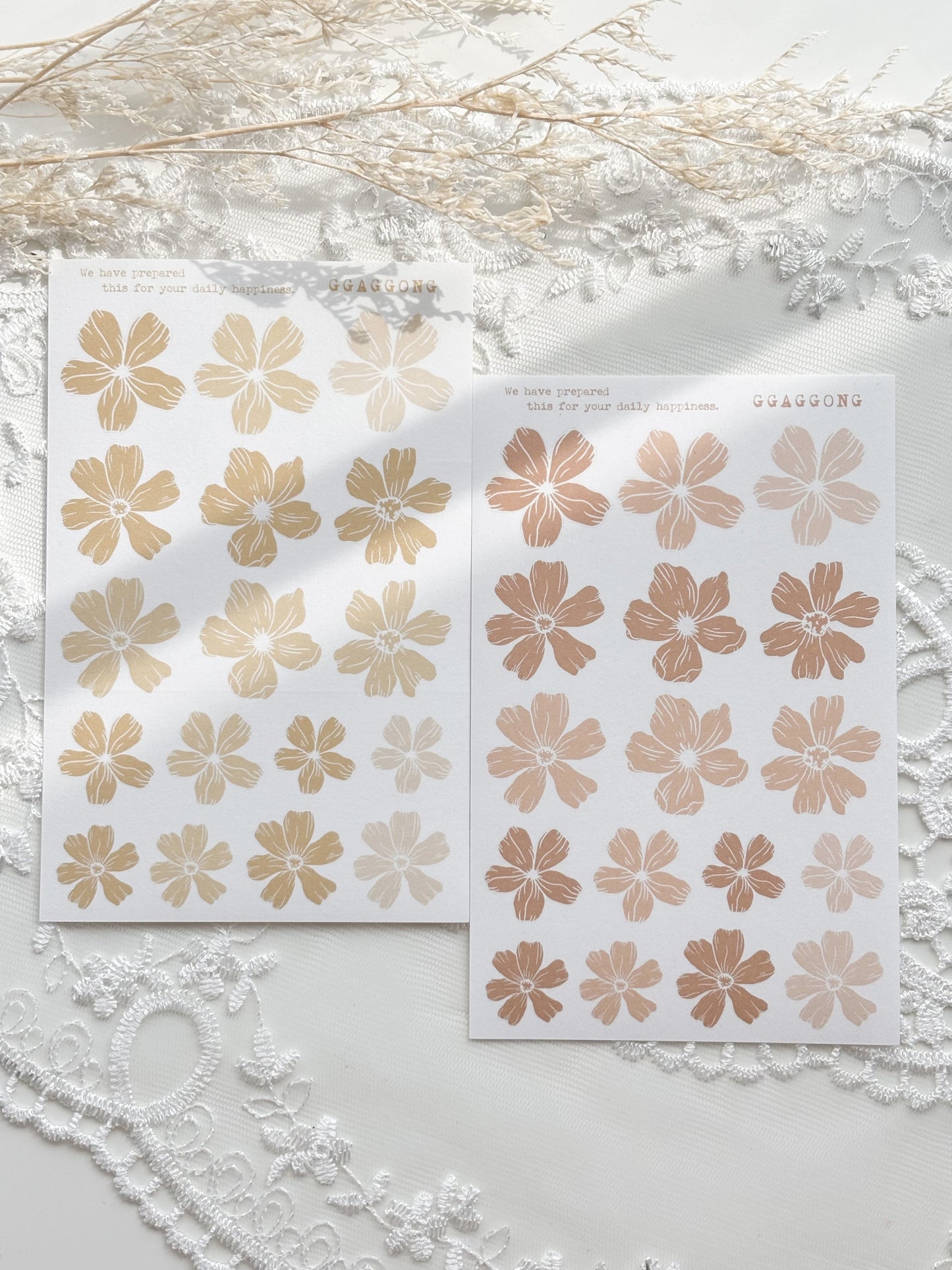 線花模造紙貼紙包 vol.2