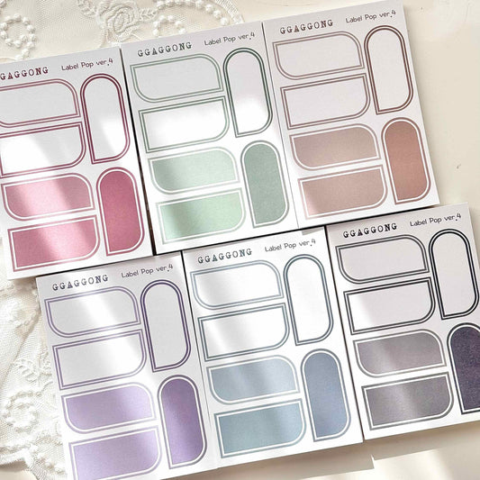 標籤POP ver.4 便箋紙本