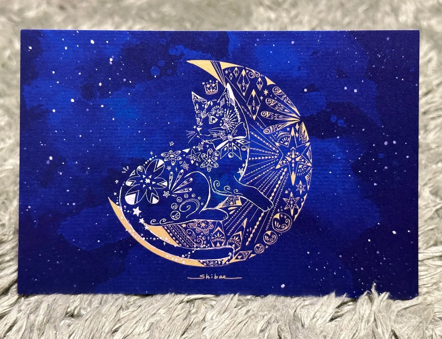 柴尾shibao 月亮的搖籃 明信片