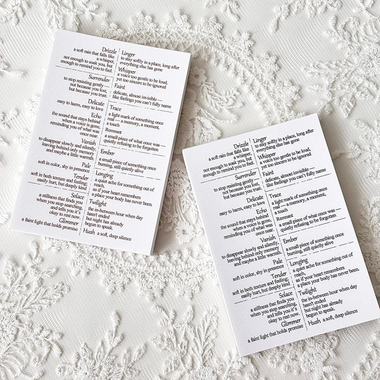 英文字典便箋本