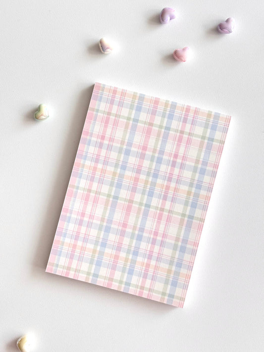 甜美格紋 便條紙本
