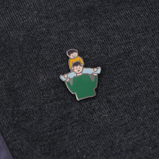 ZERO PER ZERO 徽章 爸爸&兒子