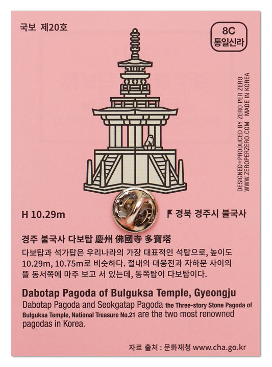 ZERO PER ZERO 徽章 多寶塔