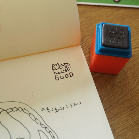 ZERO PER ZERO 中型印章 小貓M