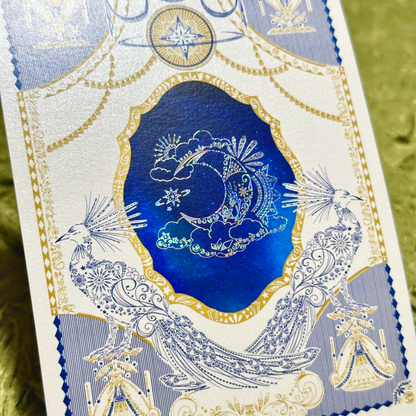 柴尾shibao 宇宙之鏡的守護鳥 明信片