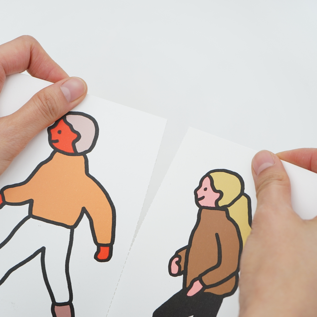 ZPZIPC011 / 明信片套組 散步