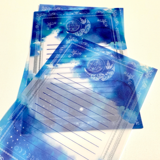 柴尾shibao 蒼月的便箋 (信封信紙組)