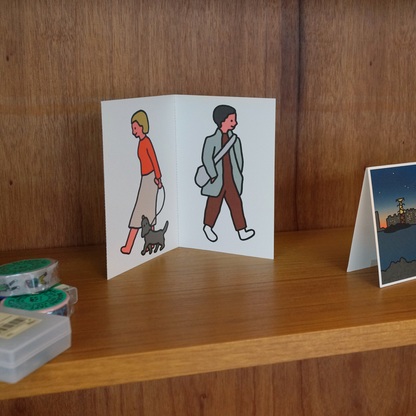 ZPZIPC011 / 明信片套組 散步