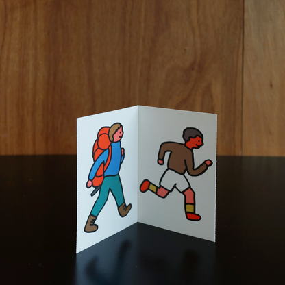 ZPZIPC011 / 明信片套組 散步