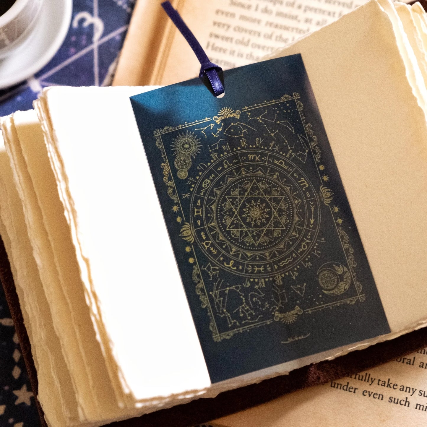 柴尾shibao 星座 透光書籤