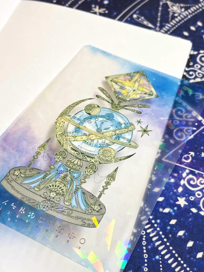 柴尾shibao 行星測定器 明信片