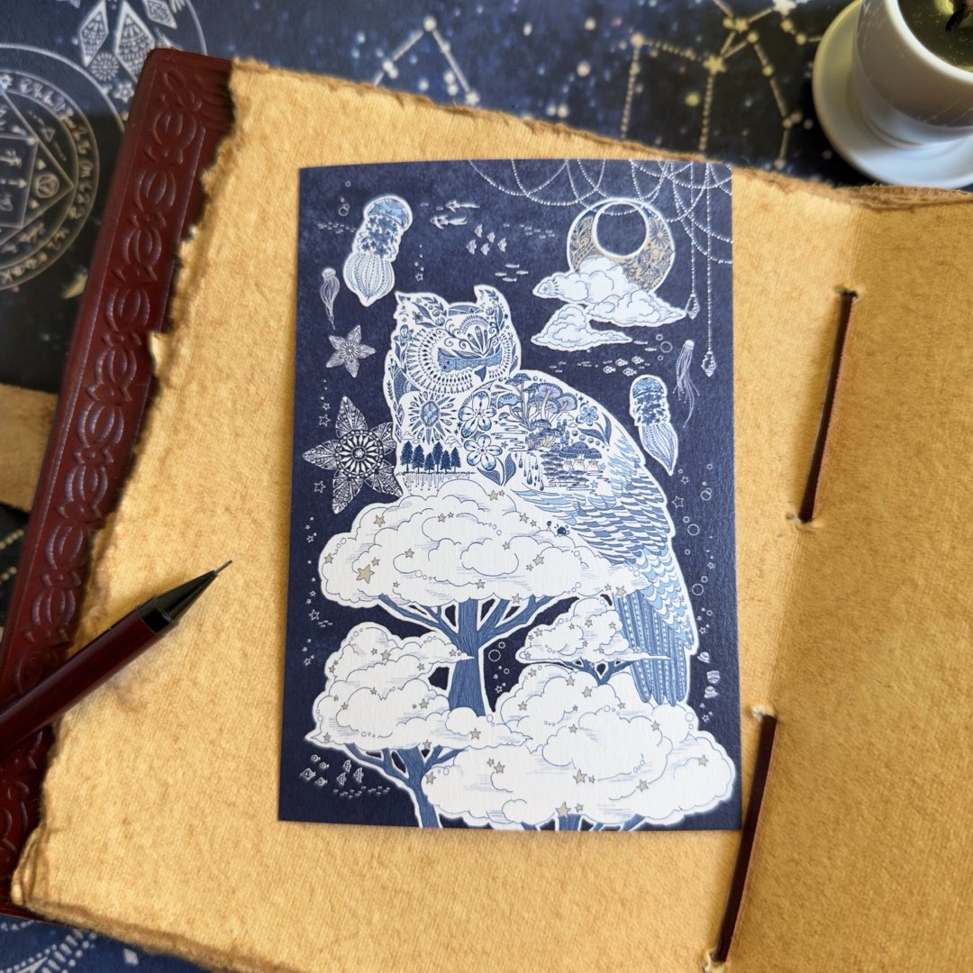 柴尾shibao 蒼梟的艾格莉特 明信片