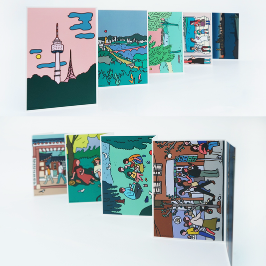 ZPZIPC006 / 明信片套組 首爾2