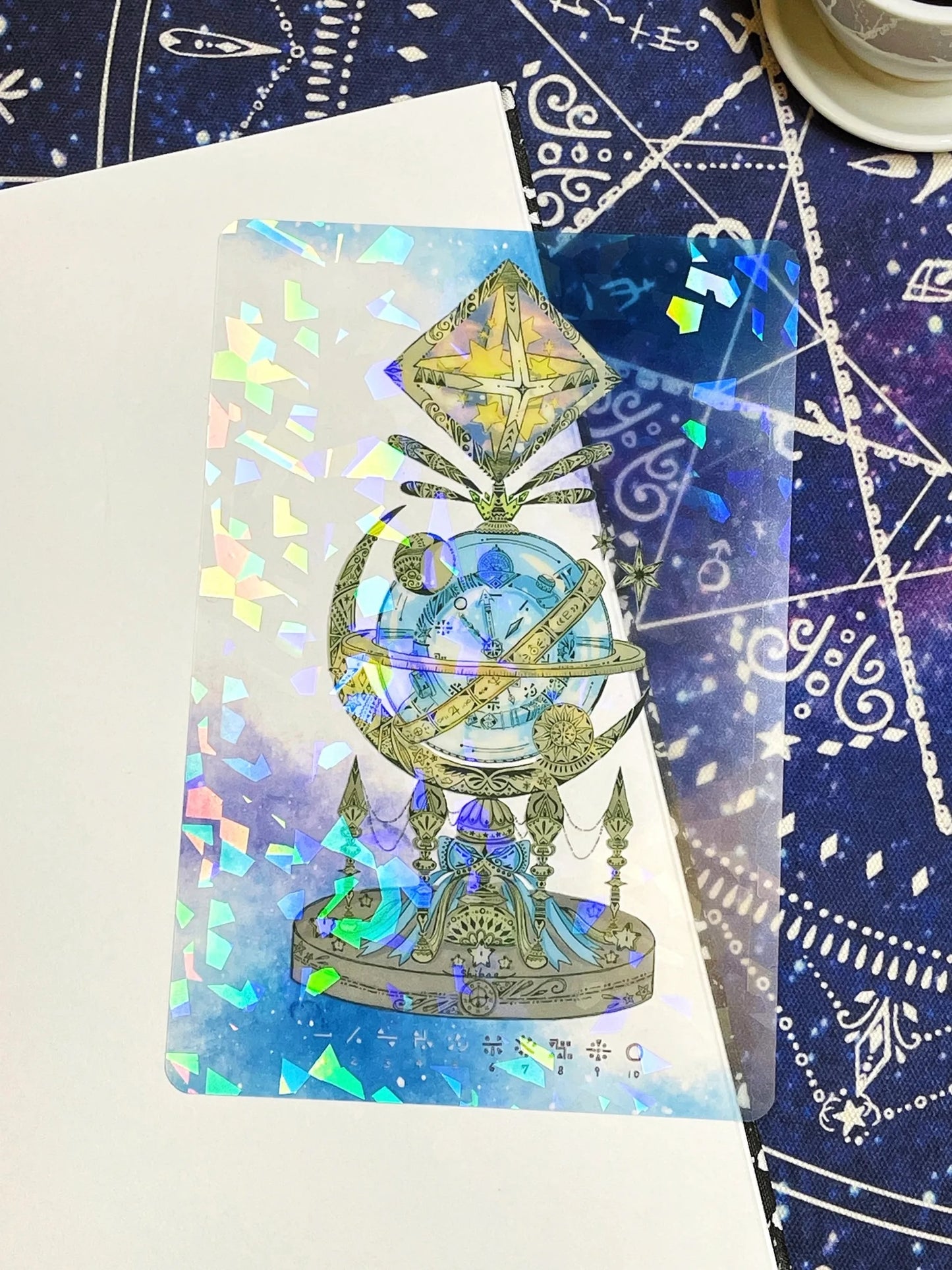 柴尾shibao 行星測定器 明信片