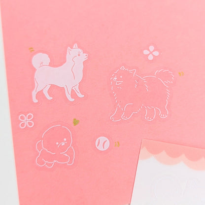 吉田次作商店 純白動物貼紙