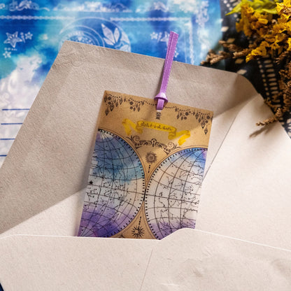 柴尾shibao 行星 透光書籤