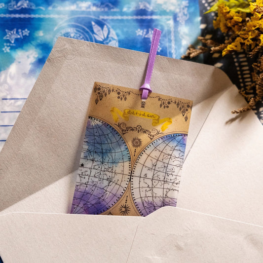 柴尾shibao 行星 透光書籤