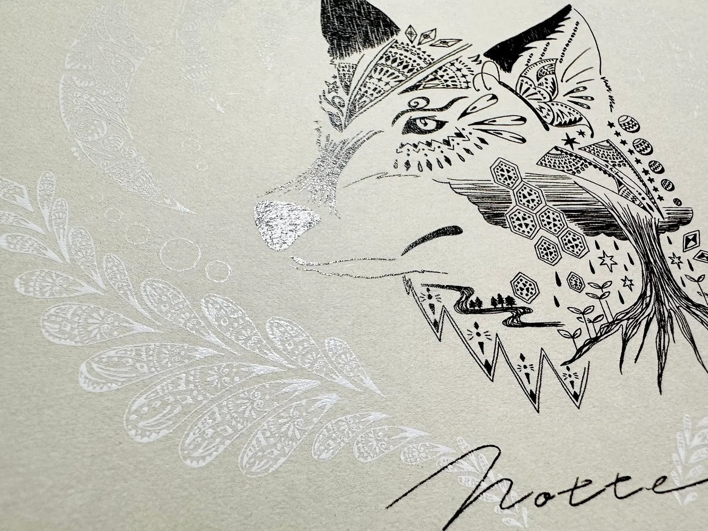 柴尾shibao 狼諾帝 明信片