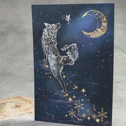 柴尾shibao 帶著夜晚同行 明信片