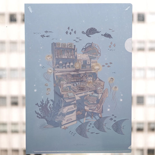 柴尾shibao 海底の工作桌 透明資料夾