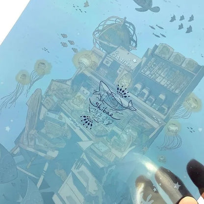 柴尾shibao 海底の工作桌 透明資料夾