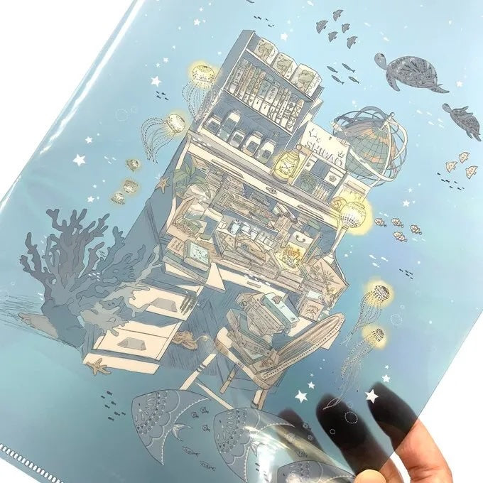 柴尾shibao 海底の工作桌 透明資料夾