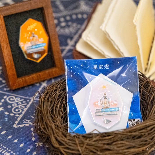 柴尾shibao 星鈴燈 徽章